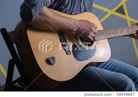 guitar in the hands guitar in the hands 39049687