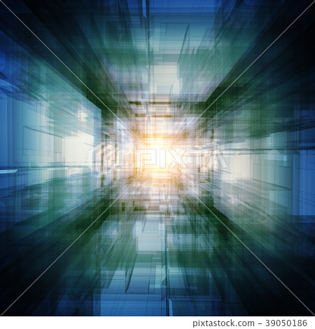 Abstract architecture 3d rendering 39050186