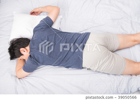早上，睡覺，中年 39050566