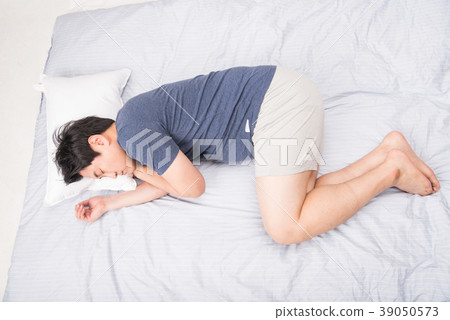 早上，睡覺，中年 39050573