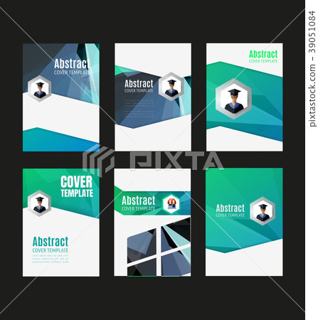 abstract report cover - Stock Illustration [39051084] - PIXTA