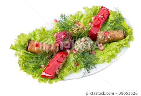 Delicious georgian appetizer phali. Delicious georgian appetizer phali. 39053526