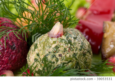 Delicious georgian appetizer phali. Delicious georgian appetizer phali. 39053531