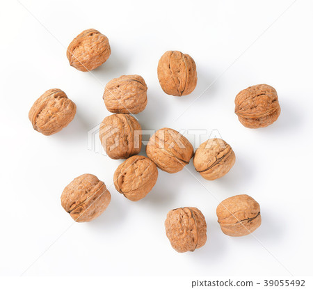 group of whole walnuts group of whole walnuts 39055492