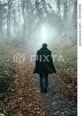 man in the park man in the park 39056698