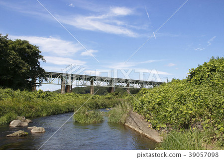 黑川大橋和黑川（名護河水系） 39057098