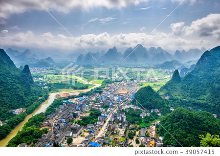 Karst Mountains in Guilin,China 39057415