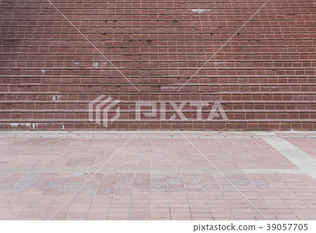 Vintage tile stair and floor background 39057705