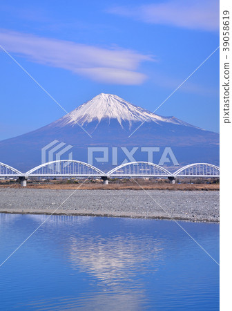 富士河和富士山-6709 富士河和富士山-6709 39058619