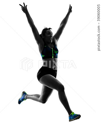 african runner running sprinter sprinting woman 39060005