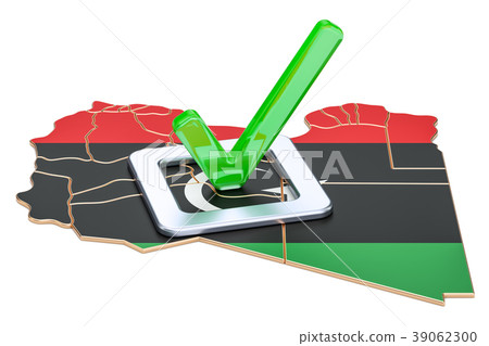 Libyan election concept, vote in Libya 39062300