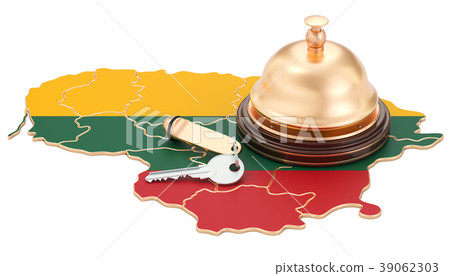 Lithuania booking concept Lithuania booking concept 39062303
