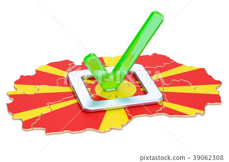 Macedonian election concept, vote in Macedonia 39062308