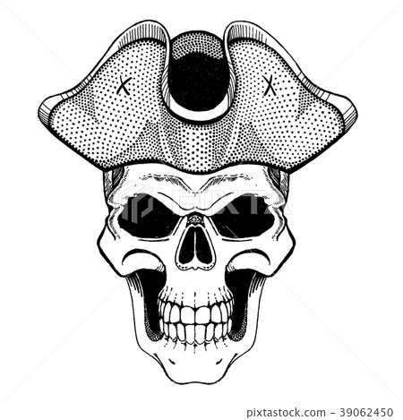 Brave dead pirate wearing cocked hat Sailor of 39062450