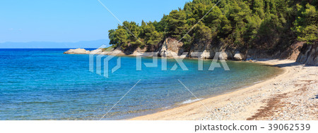 Aegean sea coast (Chalkidiki, Greece). 39062539