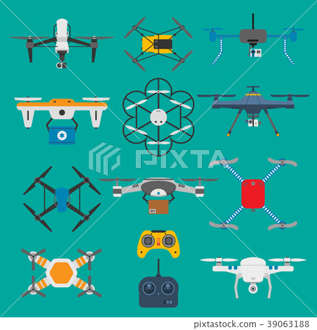 Vehicle drone quadcopter surveillance unmanned 39063188