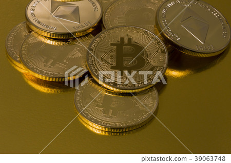 虛擬貨幣硬幣 39063748