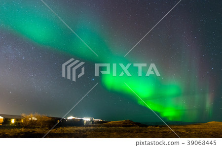 Aurora Borealis, Northern lights in Iceland Aurora Borealis, Northern lights in Iceland 39068445