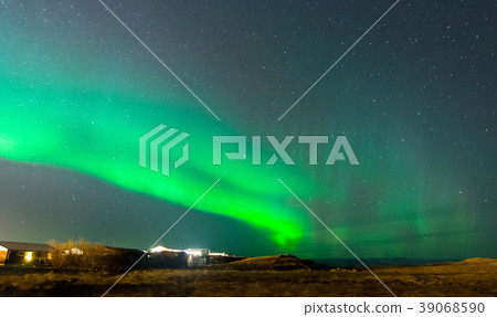 Aurora Borealis, Northern lights in Iceland 39068590
