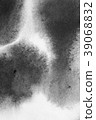 Texture abstract background stain ink, black white 39068832