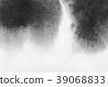 Texture abstract background stain ink, black white 39068833