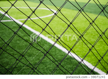 football field, corner side, synthetic lawn football field, corner side, synthetic lawn 39071241