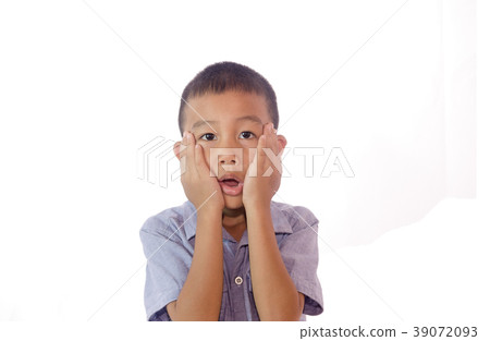 Shocked and surprised boy concept for amazement Shocked and surprised boy concept for amazement 39072093