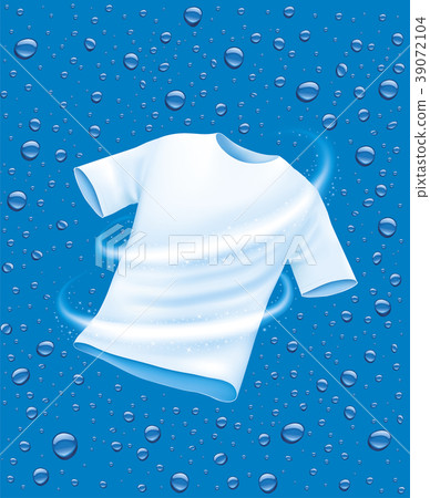 white shirt washing in water white shirt washing in water 39072104