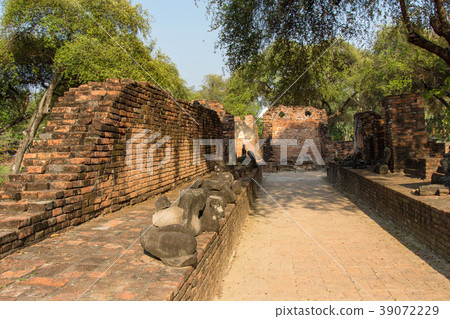 Thailand-Ayutthaya-Ruins-Wat Phra Lam Thailand-Ayutthaya-Ruins-Wat Phra Lam 39072229
