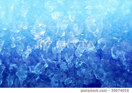 Photo background of bright icicles and ice floes Photo background of bright icicles and ice floes 39074058