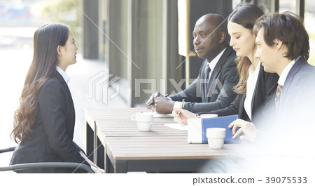 Global business interview Global business interview 39075533