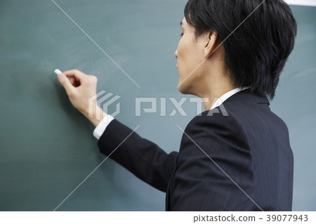 Teacher teacher classroom school class blackboard 39077943