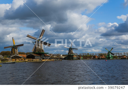 Windmills in Zaanse Schans - Netherlands 39079247