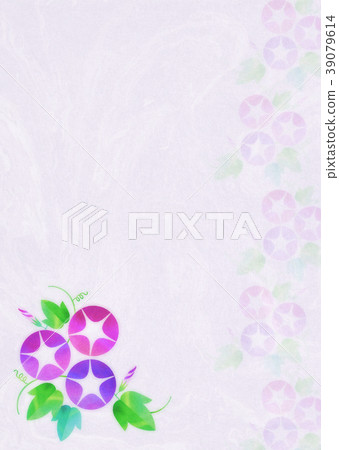 背景材料_牽牛花(粉紅色) 背景材料_牽牛花(粉紅色) 39079614