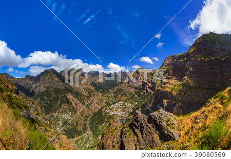 Mountain village in Madeira Portugal 39080569