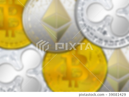 Virtual currency illustration Virtual currency illustration 39081429