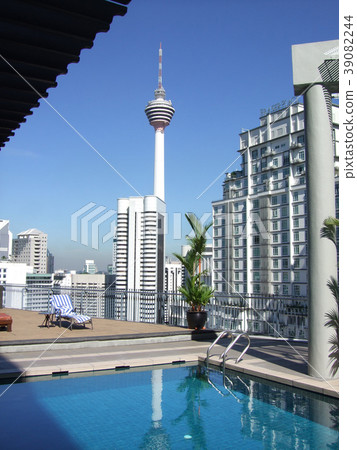 A swimming pool view of Kuala Lumpur City A swimming pool view of Kuala Lumpur City 39082244