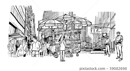 New York cityscape 39082698