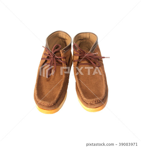 Men's shoes on a white background Men's shoes on a white background 39083971