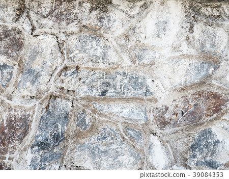 Old dirty stone wall. 39084353