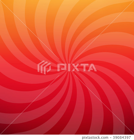 Sunburst Red Poster Sunburst Red Poster 39084397