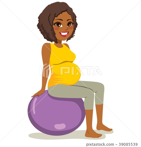 Yoga Pregnant Woman Yoga Pregnant Woman 39085539
