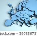 Europe 3D 39085673
