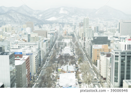 從札幌電視塔（雪節場地）觀看 39086946