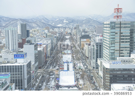 從札幌電視塔(雪節場地)觀看 從札幌電視塔(雪節場地)觀看 39086953