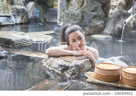 Inbound image inbound tourist Japan hot spring spa 39088401