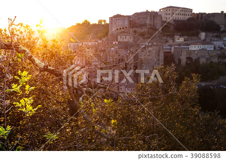 tuff city of Sorano tuff city of Sorano 39088598