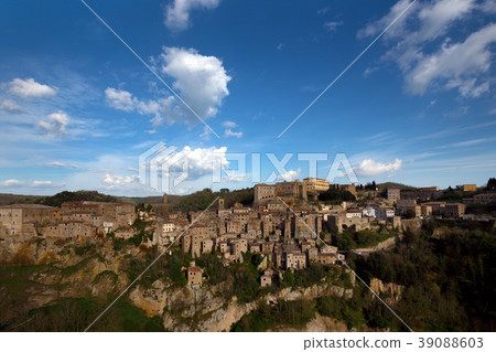 tuff city of Sorano tuff city of Sorano 39088603