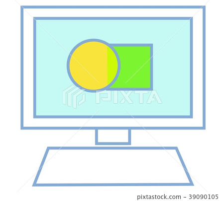 vector, vectors, laptop 39090105
