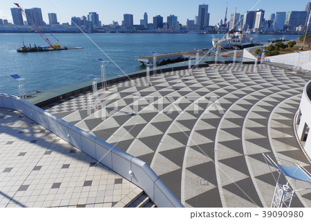 東京景觀,東京港Harumi碼頭, 東京景觀,東京港Harumi碼頭, 39090980